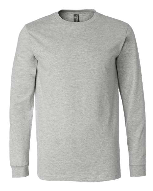 BELLA + CANVAS Heather CVC Long Sleeve Tee 3501CVC