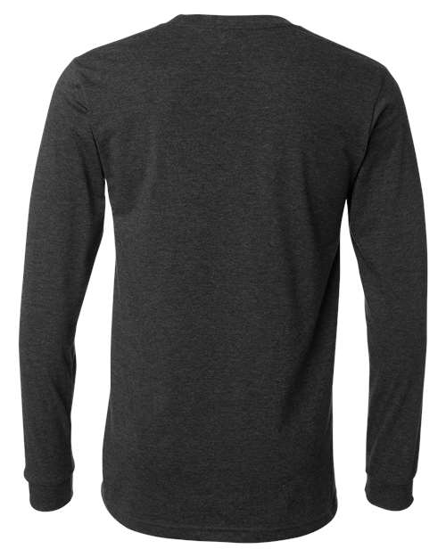 BELLA + CANVAS Heather CVC Long Sleeve Tee 3501CVC