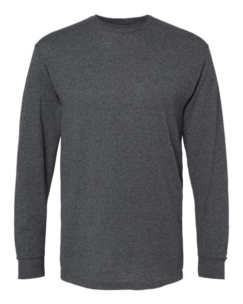 M&O Unisex Gold Soft Touch Long Sleeve T-Shirt 4820