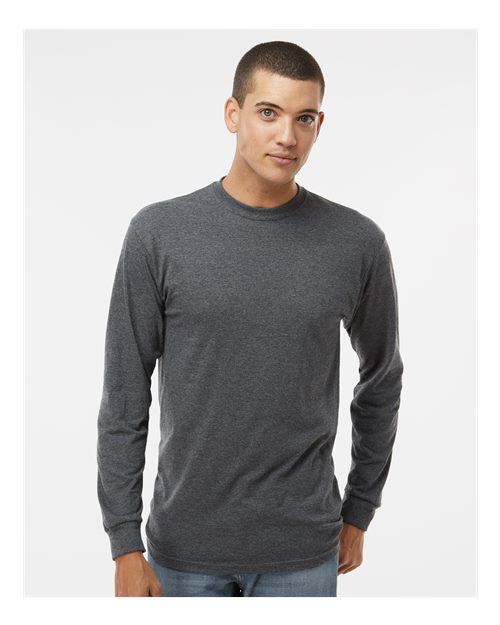 M&O Unisex Gold Soft Touch Long Sleeve T-Shirt 4820