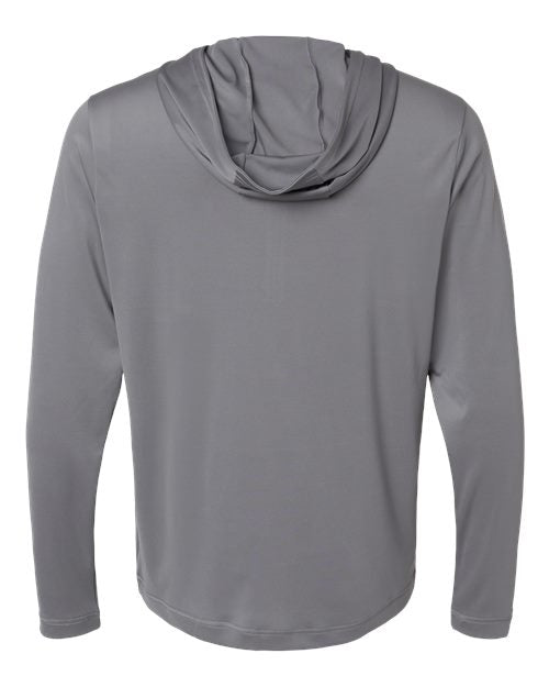 Adidas Men's Lightweight Quarter-Zip Hooded Pullover A596