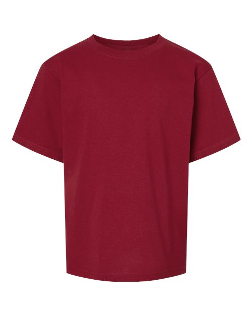 M&O Youth Gold Soft Touch T-Shirt 4850