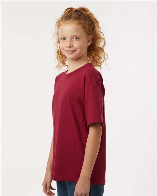 M&O Youth Gold Soft Touch T-Shirt 4850