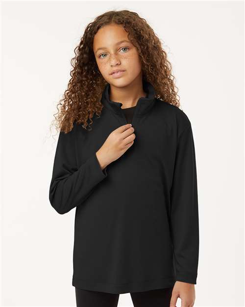 AllPro Youth Pro-Lock Performance Quarter-Zip Pullover 41870Y