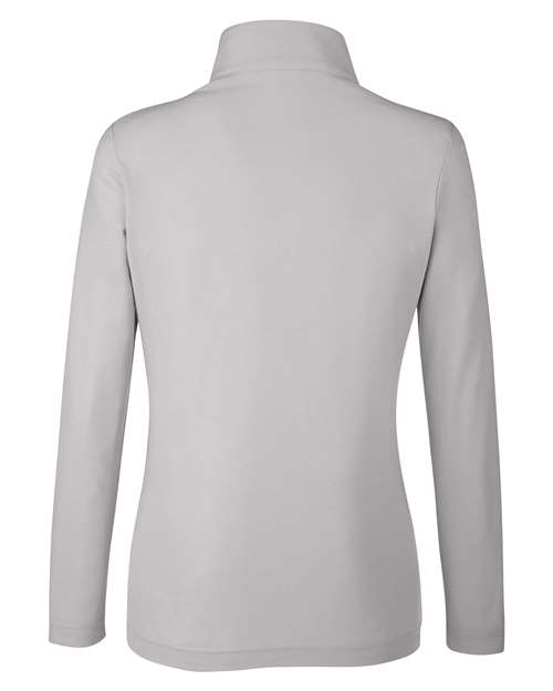 CORE365 Women's Fusion ChromaSoft™ Pique Quarter-Zip Pullover CE405W
