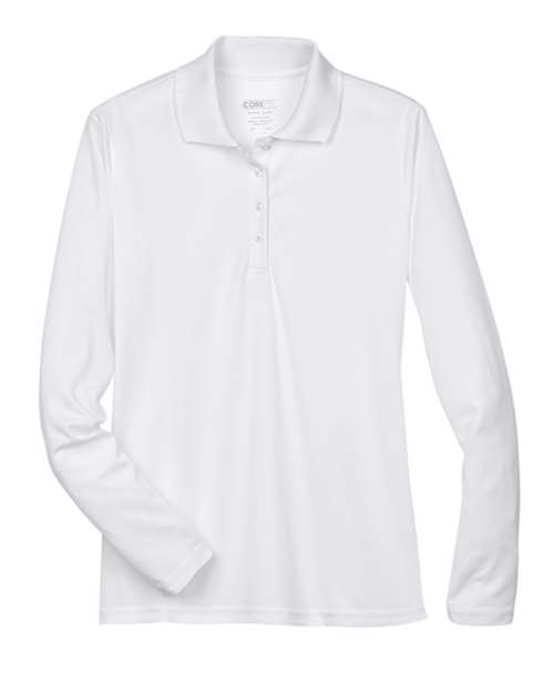 CORE365 Women's Pinnacle Performance Long Sleeve Piqué Polo 78192