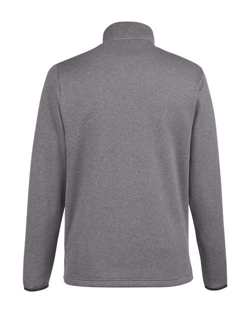 CORE365 Men's Venture Heathered Stripe Quarter-Zip Pullover CE73