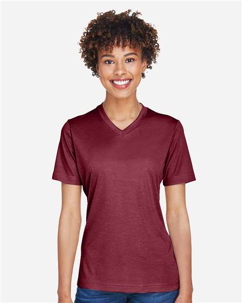 Team 365 Women's Sonic Heather Performance T-Shirt TT11HW