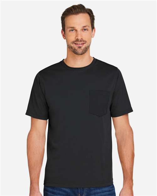 Harriton Unisex Charge Snag and Soil Protect T-Shirt M118