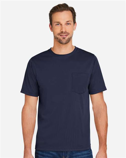 Harriton Unisex Charge Snag and Soil Protect T-Shirt M118