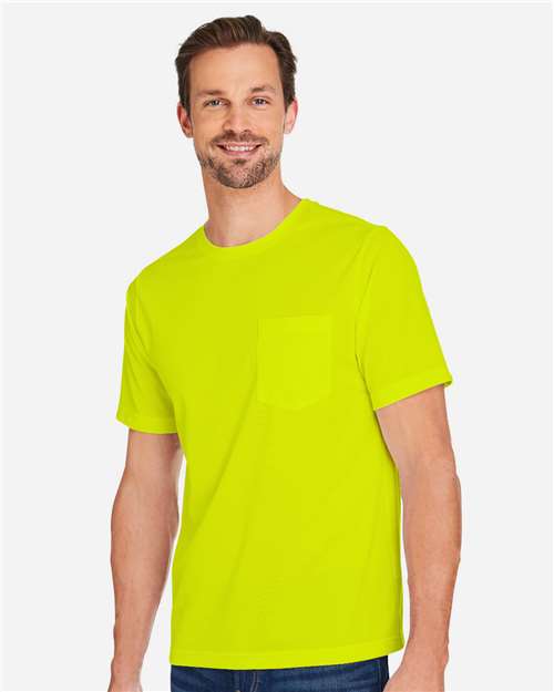 Harriton Unisex Charge Snag and Soil Protect T-Shirt M118