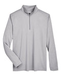 Team 365 Men's Zone Sonic Heather Performance Quarter-Zip Pullover TT31H