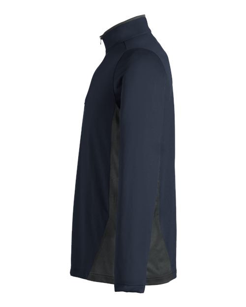 Harriton Men's Flash Snag Protection Plus IL Colorblock Quarter-Zip Pullover M786