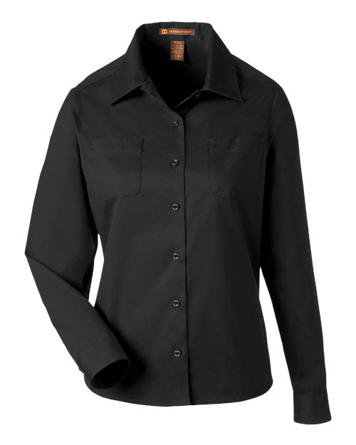Harriton Women's Advantage IL Workshirt M585LW