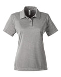 Team 365 Women's Zone Sonic Heather Performance Polo TT51HW