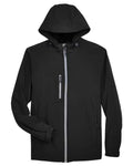North End Men's Prospect Two-Layer Fleece Bonded Soft Shell Hooded Jacket 88166