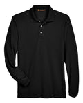 Harriton Men's Easy Blend™ Long Sleeve Polo M265L