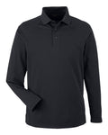 Harriton Men's Charge Snag and Soil Protect Long Sleeve Polo M208L