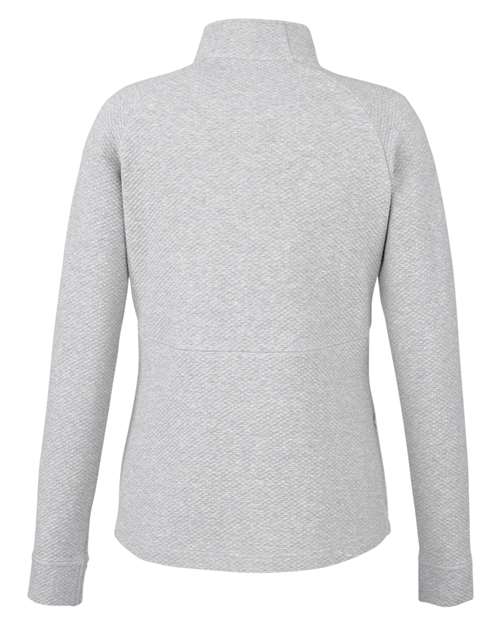 North End Women's Spirit Textured Quarter-Zip Pullover NE725W