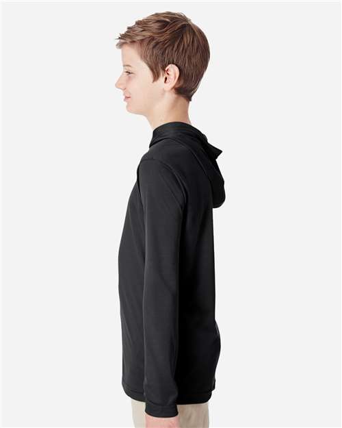 Team 365 Youth Zone Performance Hooded T-Shirt TT41Y