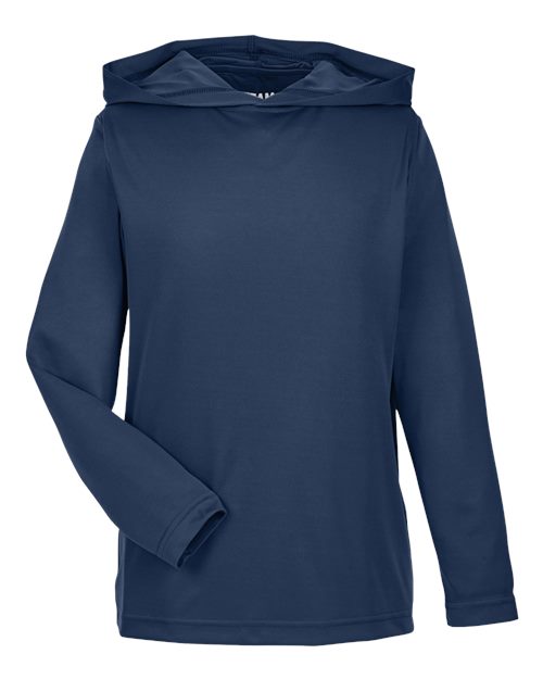 Team 365 Youth Zone Performance Hooded T-Shirt TT41Y