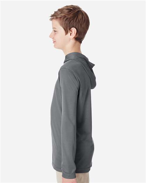Team 365 Youth Zone Performance Hooded T-Shirt TT41Y