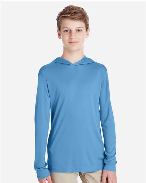 Team 365 Youth Zone Performance Hooded T-Shirt TT41Y
