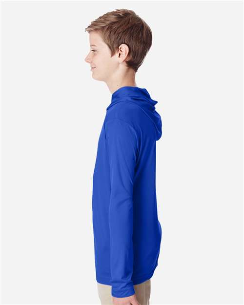 Team 365 Youth Zone Performance Hooded T-Shirt TT41Y