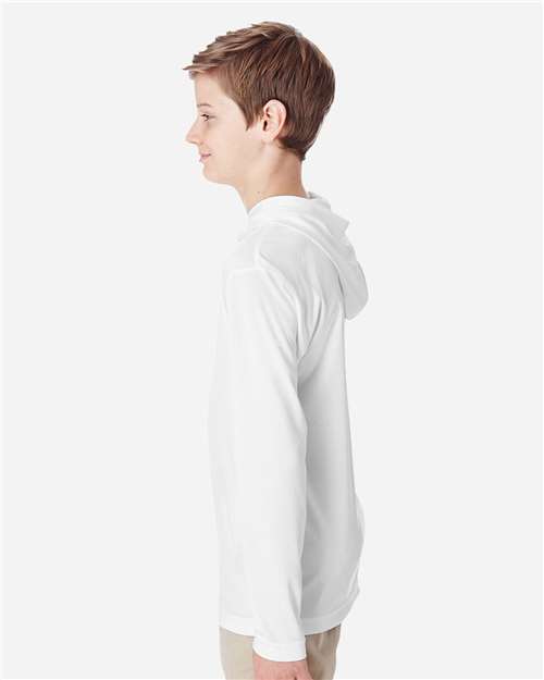 Team 365 Youth Zone Performance Hooded T-Shirt TT41Y