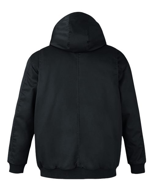 Harriton Unisex Tall ClimaBloc® Heavyweight Hooded Full-Zip Jacket M722T