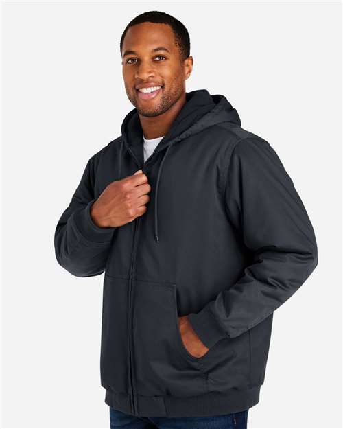 Harriton Unisex Tall ClimaBloc® Heavyweight Hooded Full-Zip Jacket M722T