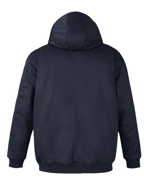 Harriton Unisex Tall ClimaBloc® Heavyweight Hooded Full-Zip Jacket M722T