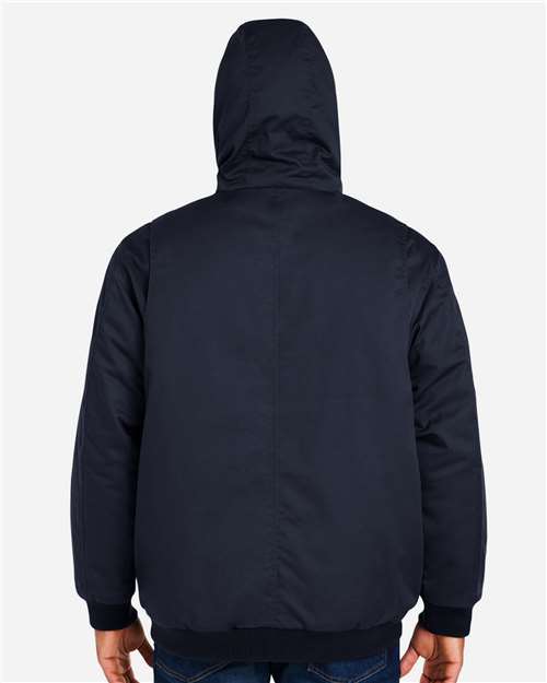 Harriton Unisex Tall ClimaBloc® Heavyweight Hooded Full-Zip Jacket M722T