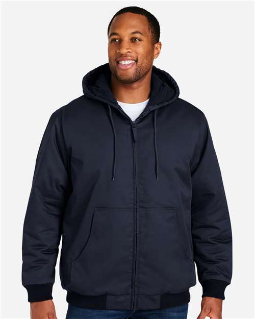 Harriton Unisex Tall ClimaBloc® Heavyweight Hooded Full-Zip Jacket M722T