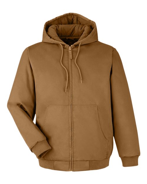 Harriton Unisex Tall ClimaBloc® Heavyweight Hooded Full-Zip Jacket M722T