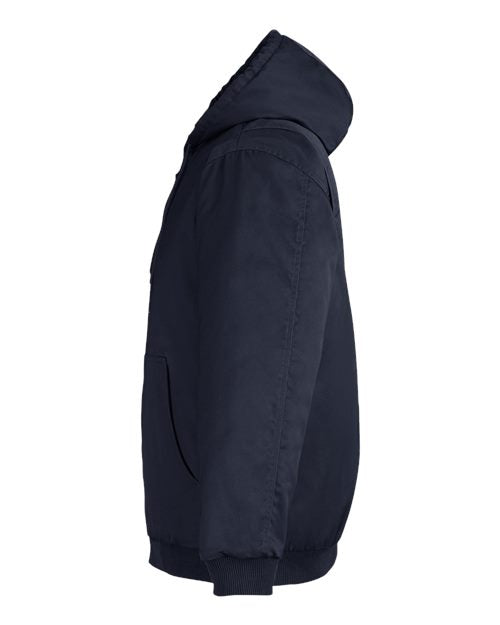 Harriton Unisex ClimaBloc® Heavyweight Hooded Full-Zip Jacket M722