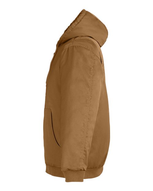 Harriton Unisex ClimaBloc® Heavyweight Hooded Full-Zip Jacket M722