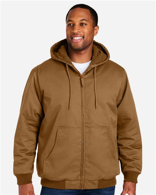 Harriton Unisex ClimaBloc® Heavyweight Hooded Full-Zip Jacket M722