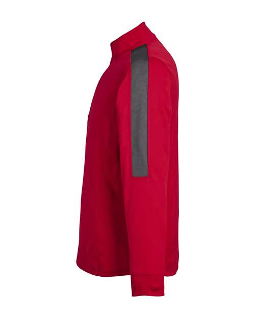 CORE365 Men's Market Snag Protect Mesh Colorblock Quarter-Zip Pullover CE404