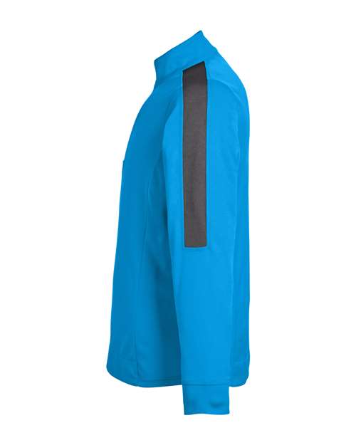 CORE365 Men's Market Snag Protect Mesh Colorblock Quarter-Zip Pullover CE404