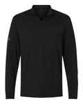 Adidas Men's Textured Stripe Quarter-Zip Pullover A708