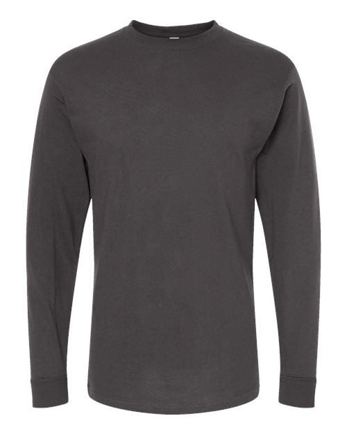 M&O Unisex Gold Soft Touch Long Sleeve T-Shirt 4820