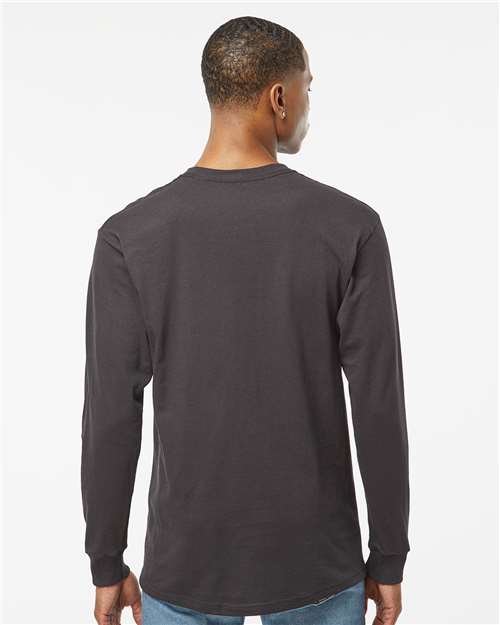 M&O Unisex Gold Soft Touch Long Sleeve T-Shirt 4820