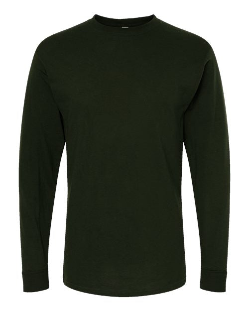M&O Unisex Gold Soft Touch Long Sleeve T-Shirt 4820