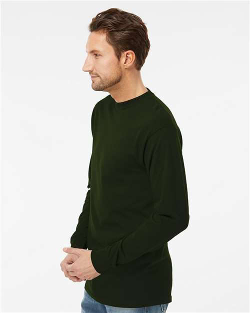 M&O Unisex Gold Soft Touch Long Sleeve T-Shirt 4820