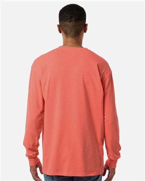 M&O Unisex Gold Soft Touch Long Sleeve T-Shirt 4820