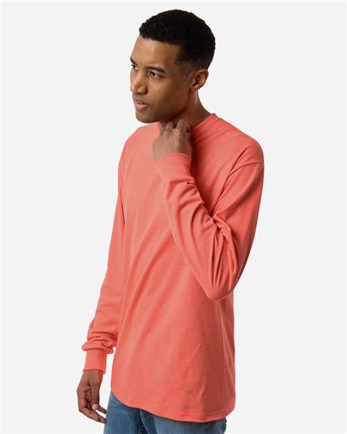 M&O Unisex Gold Soft Touch Long Sleeve T-Shirt 4820