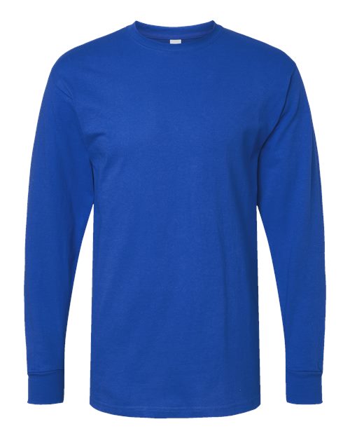 M&O Unisex Gold Soft Touch Long Sleeve T-Shirt 4820