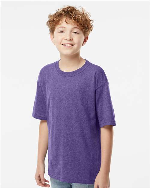 M&O Youth Gold Soft Touch T-Shirt 4850