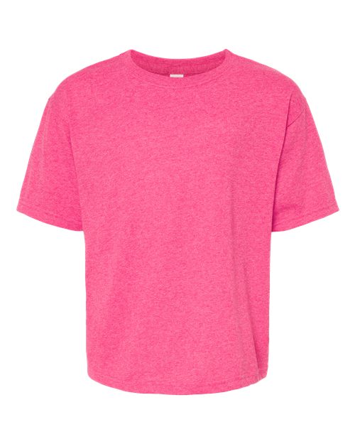M&O Youth Gold Soft Touch T-Shirt 4850